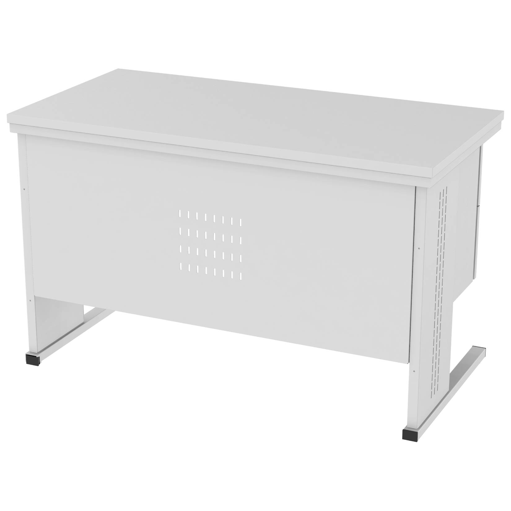 Biurko lekarskie w kolorze szarym Malow BIM 212S