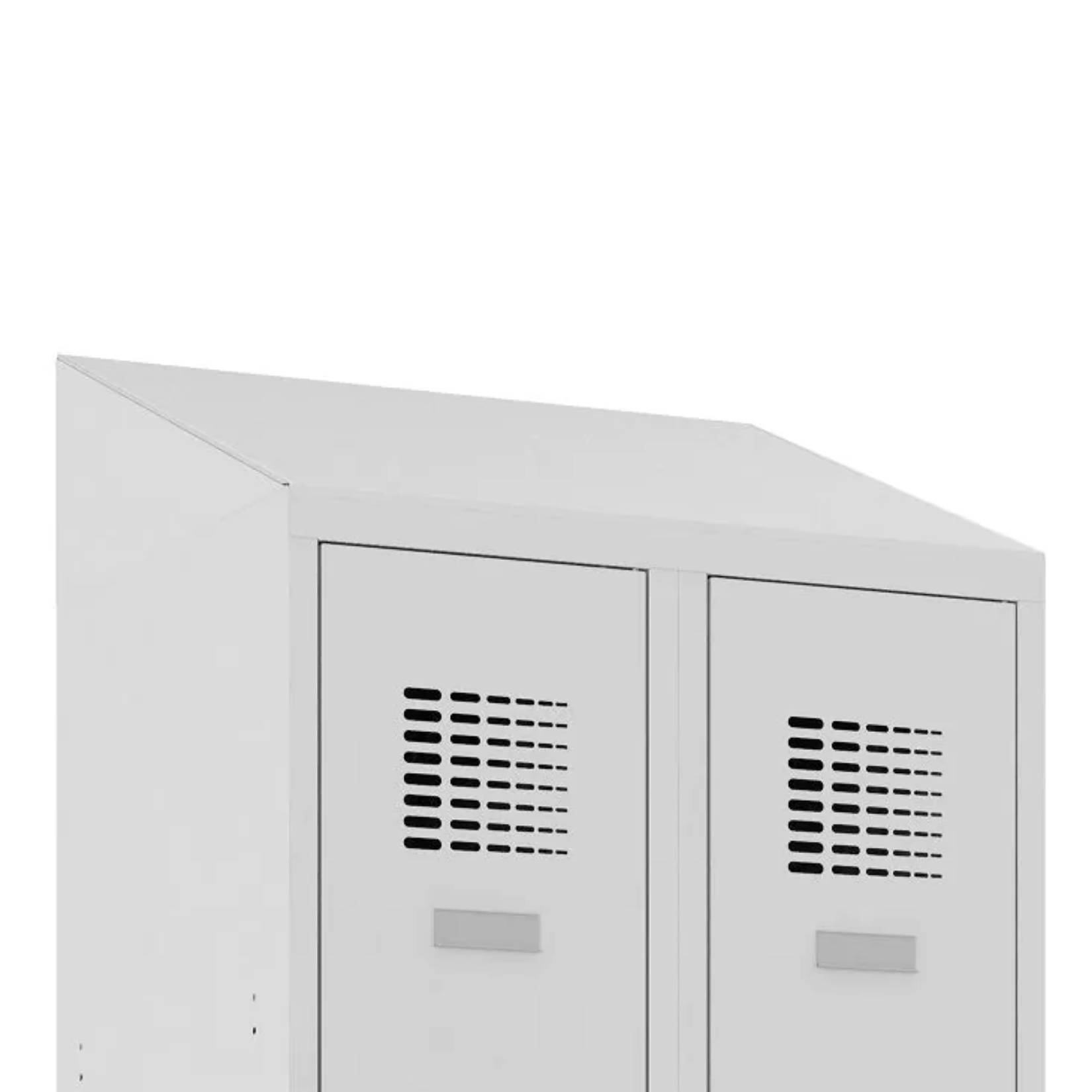 Przykład zastosowania daszka D 320 W w szafce socjalnej SUS 320 W ST