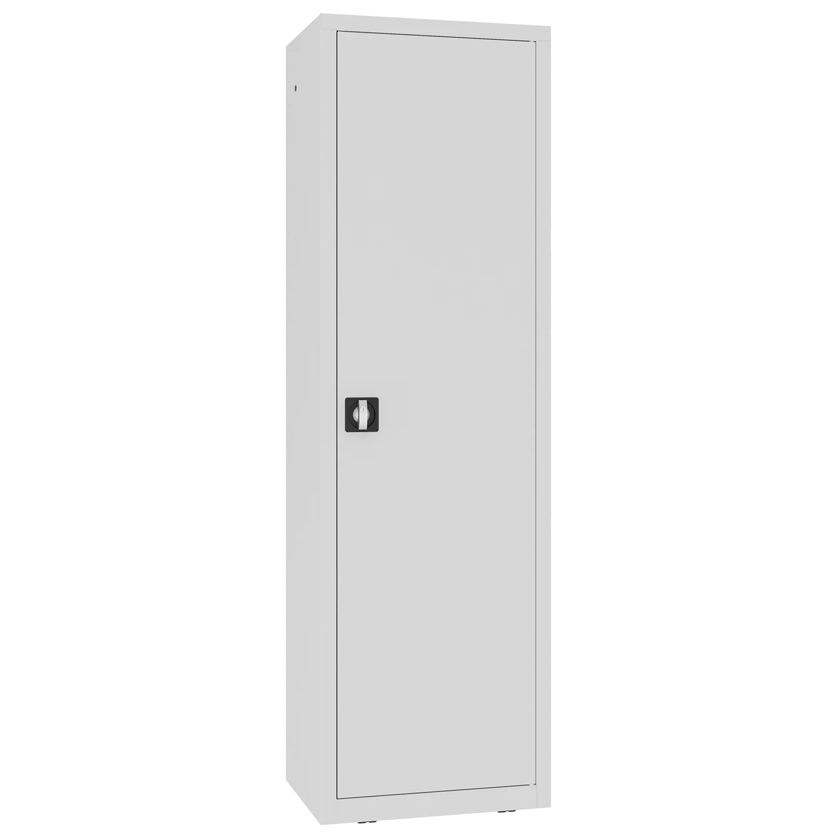 Wysoka wąska szafa metalowa warsztatowa z półkami Malow LMSW 206g