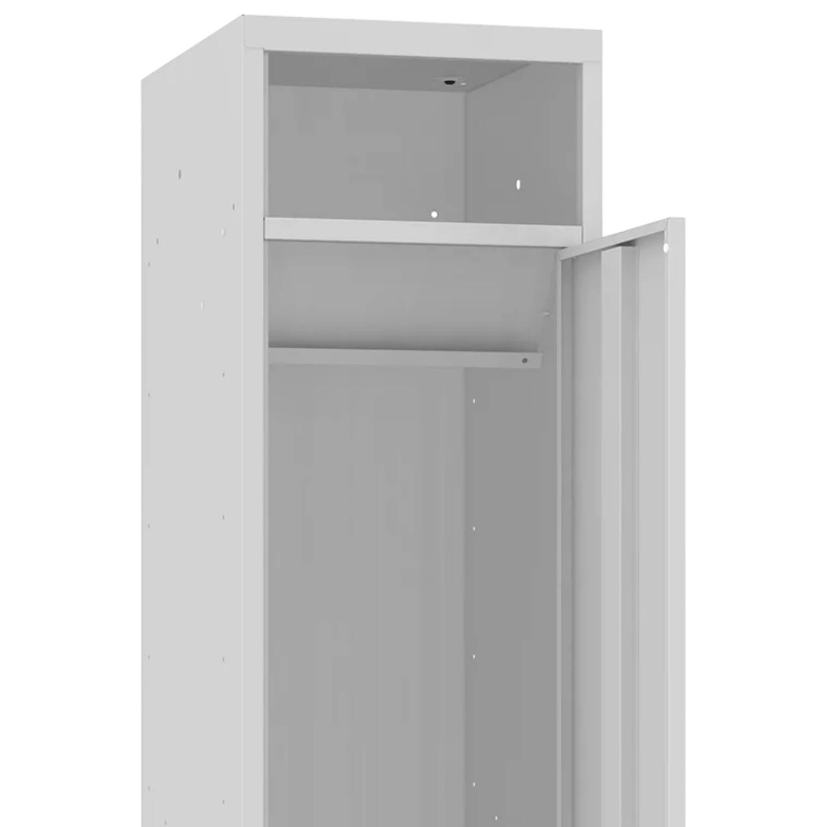 Szafka odzieżowa BHP MKB 5E - wnętrze