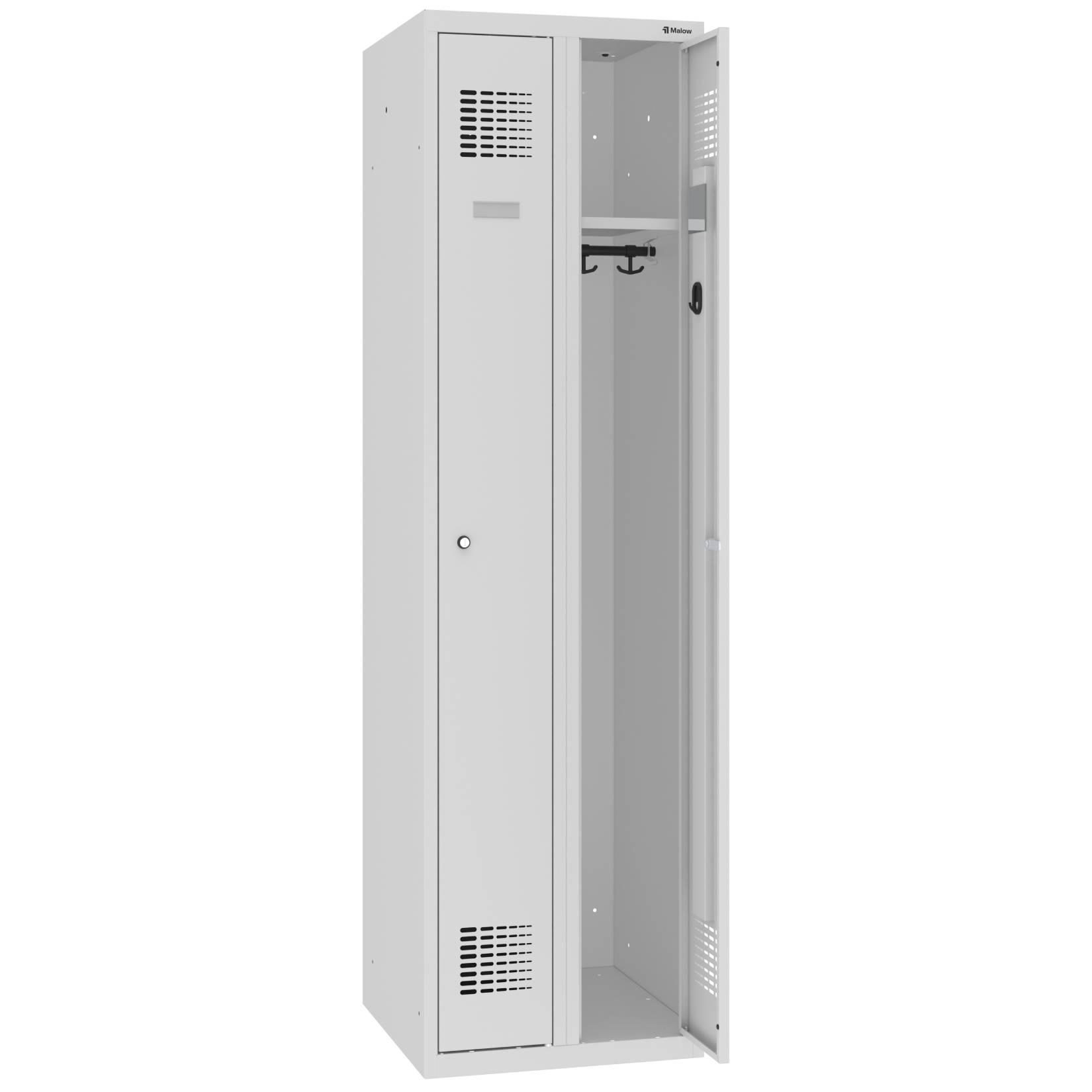 Wąska szafka metalowa 50 cm MSUM 2520 firmy Malow