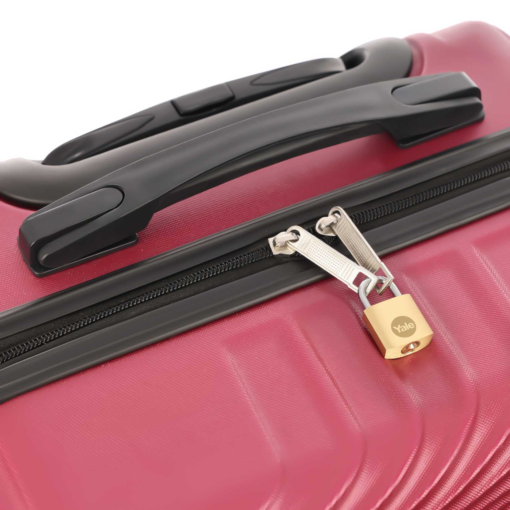 Przykład zastosowania kłódki do bagażu Yale Y110B/20/111/2