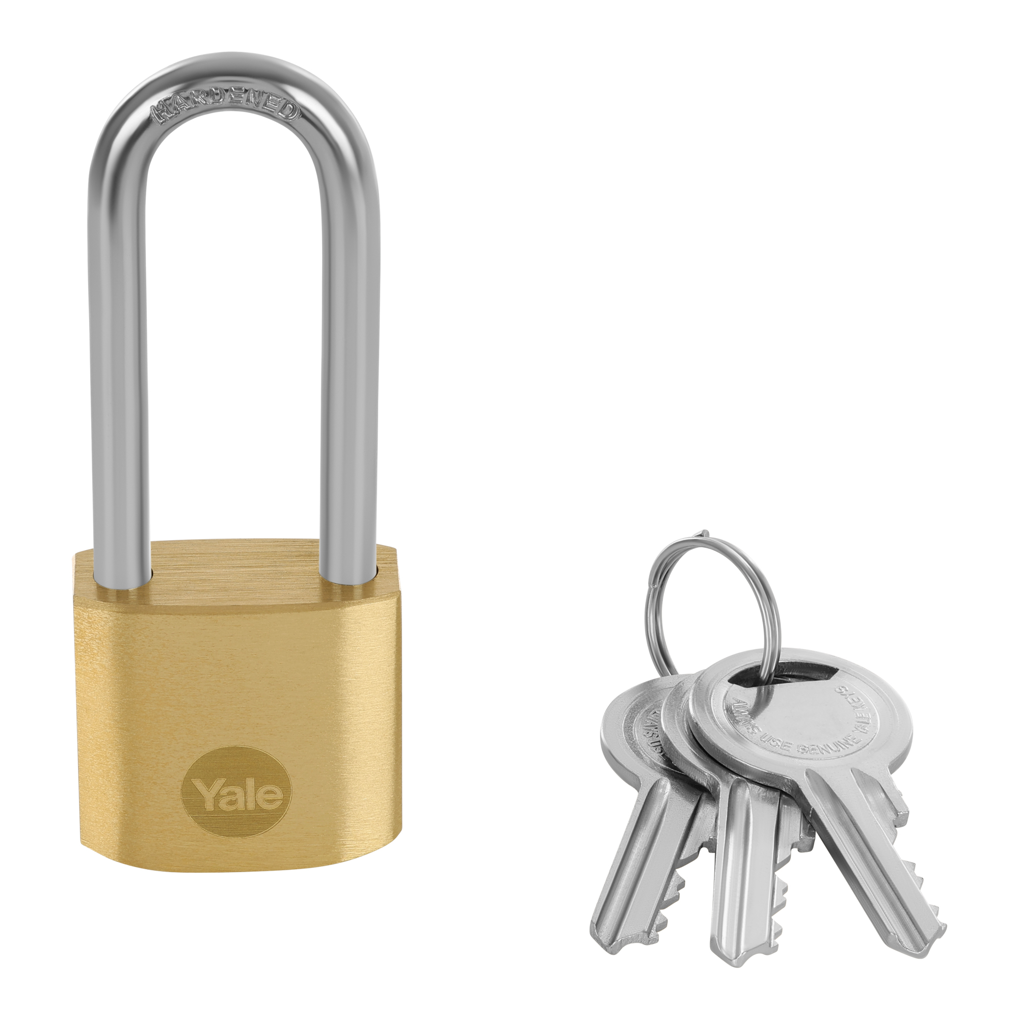 Zawartość kłódki nierdzewnej z długim pałąkiem Yale Y110B/30/147/1