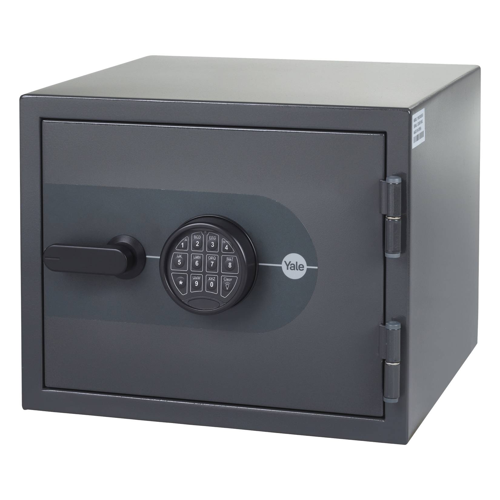 Sejf Yale YEN/350 EEG1 - widok boczny