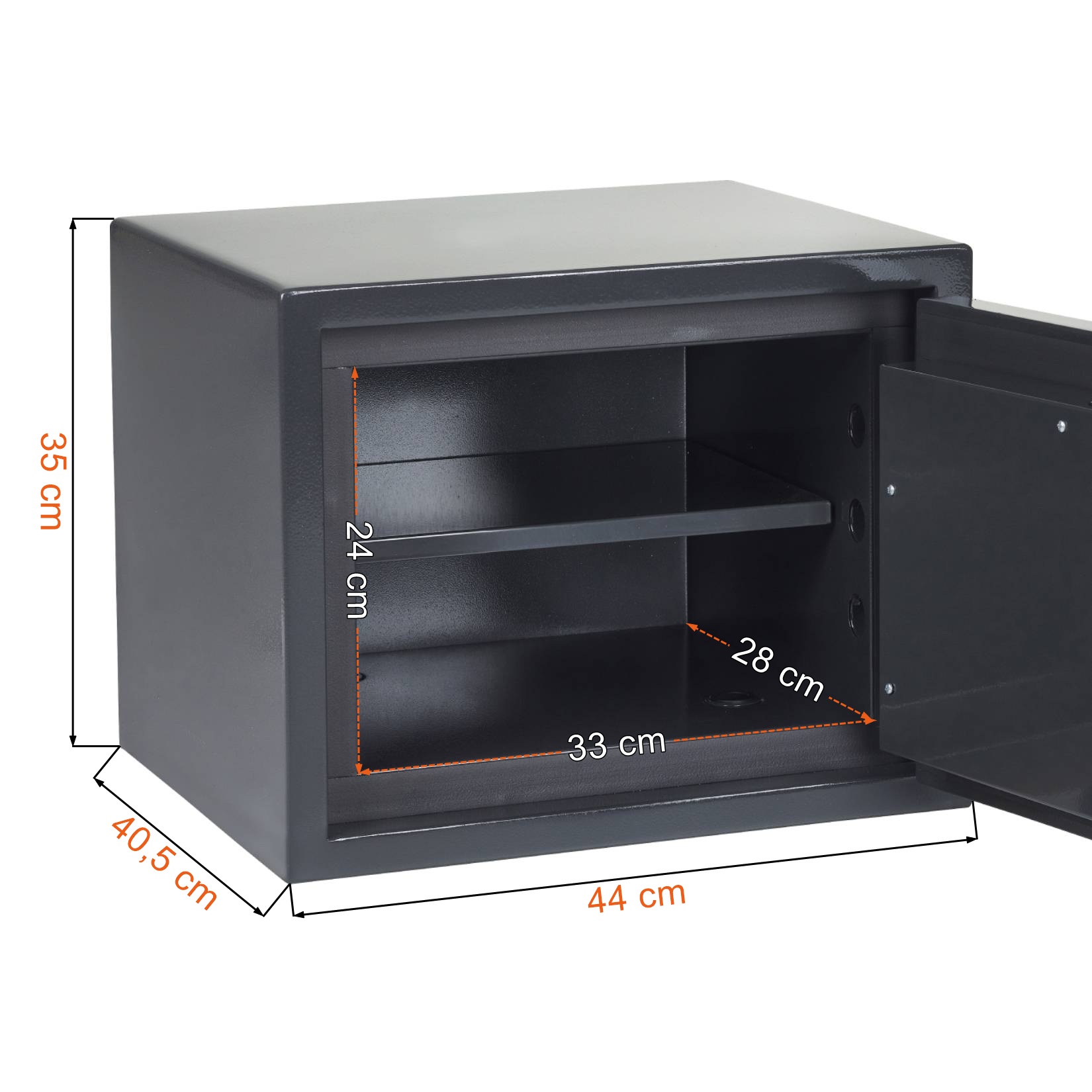 Wymiary Yale YEN/350 EEG1